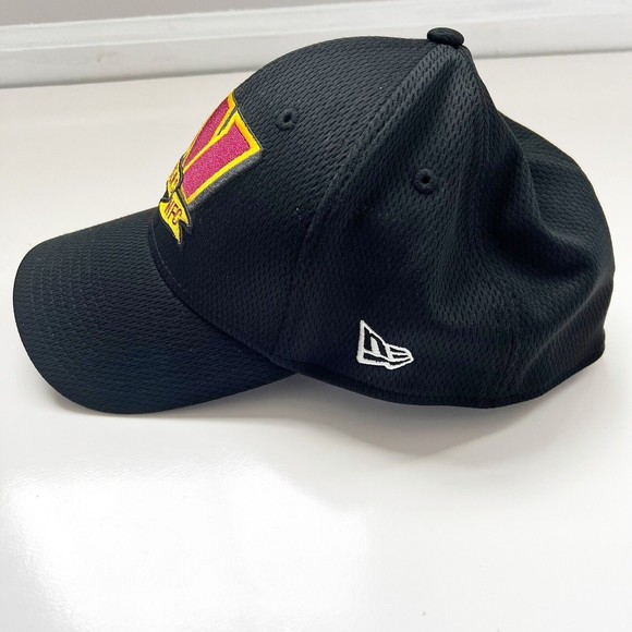 Washington Commanders NFL New Era Cap Hat Black 39THIRTY Medium Large NWOT - Picture 3 of 7